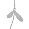 Lost and Faune Maple Key Earrings - Gold