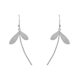 Lost and Faune Maple Key Earrings - Gold