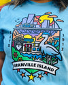 Granville Island Marcus Hynes Make Original Premium Ocean Blue T-Shirt Unisex