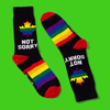 Not Sorry Pride Socks