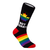 Not Sorry Pride Socks