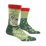 Mens Crew Socks - Aint No Bad Joke Like A Dad Joke