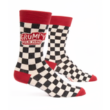 Mens Crew Socks - Grumpy Old Man