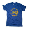 Ole Originals Mens Bike Vancouver T-Shirt - Royal Blue