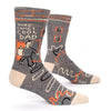 Mens Crew Socks - Here Comes Cool Dad