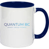 Quantum BC White Mug Navy Inner