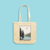 Pacific Northwest Bleu Marie MAKE Original Natural Tote