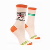 Womens Crew Socks - Ringmaster of the Shit Show